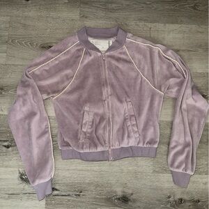 RSQ Women's Lavender Bomber Jacket
